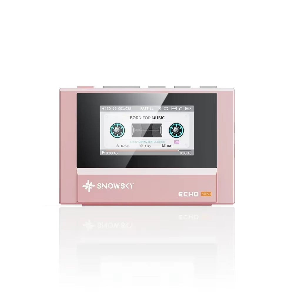 Snowsky Echo Mini Portable Hi-Fi Music Player MP3 Bluetooth Walkman with 15-Hour Playback and Dual 3.5mm/4.4mm Output