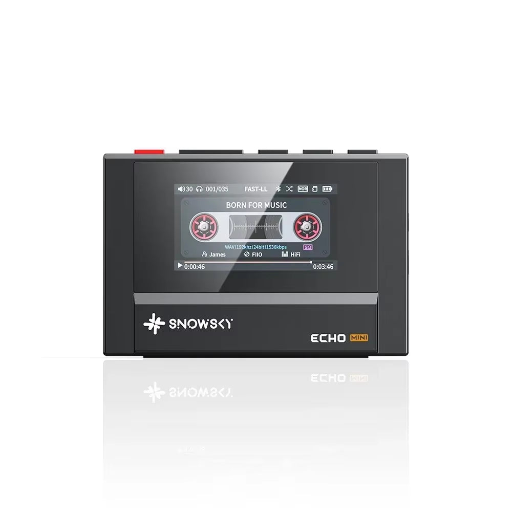 Snowsky Echo Mini Portable Hi-Fi Music Player MP3 Bluetooth Walkman with 15-Hour Playback and Dual 3.5mm/4.4mm Output