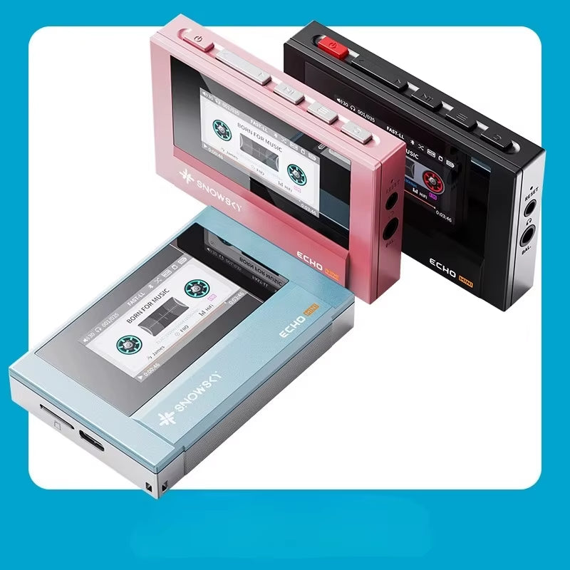 Snowsky Echo Mini Portable Hi-Fi Music Player MP3 Bluetooth Walkman with 15-Hour Playback and Dual 3.5mm/4.4mm Output